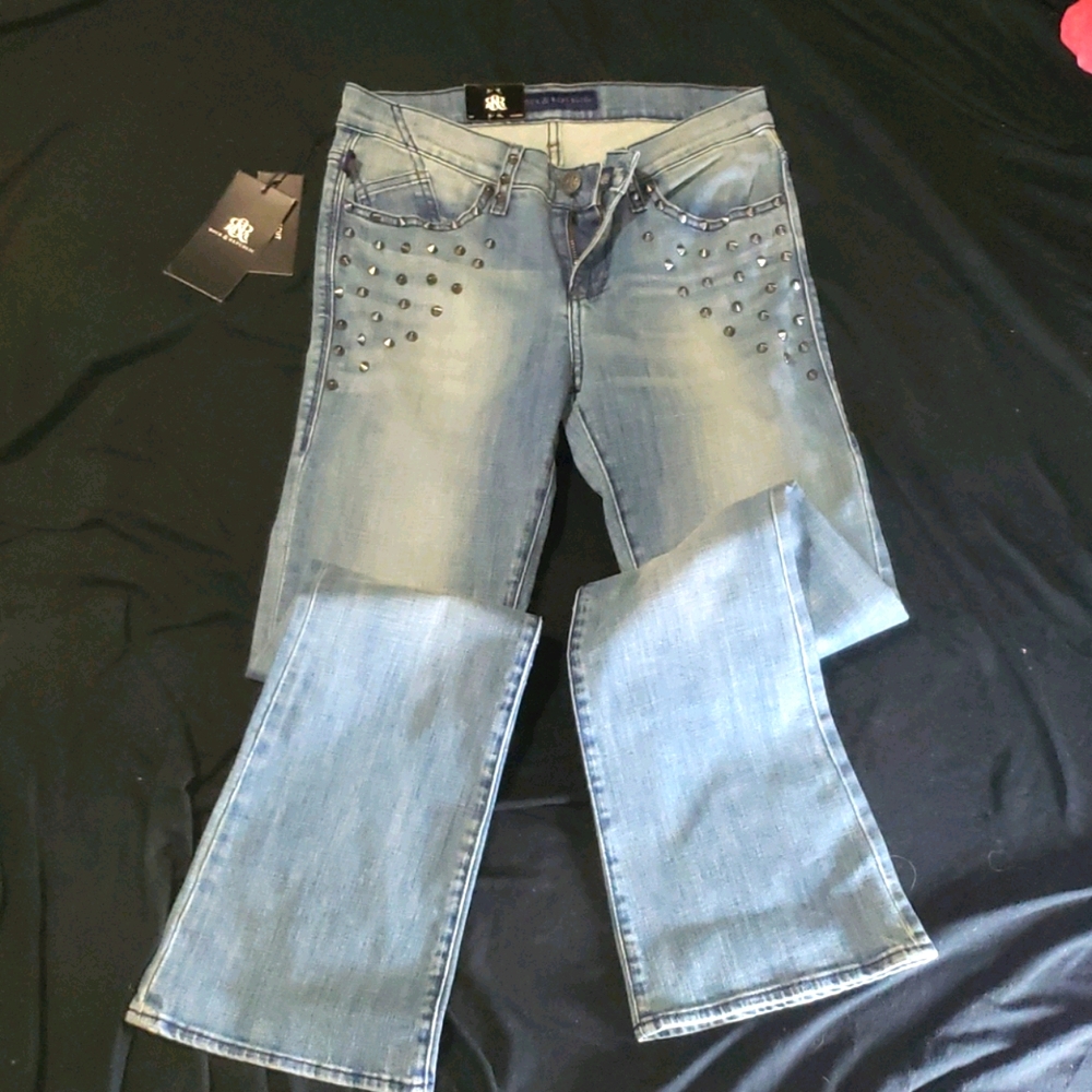 Rock & Republic Queen B studded jeans